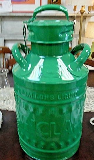 Vintage Sinclair 5 Gallon Oil Can - Rare Fully Restored