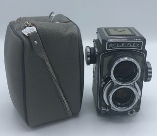 Vintage Rolleiflex Grey Baby 4x4 Dbgm Dbp Xenar 1:3 5/60 Heidosmat 1:2 8/60