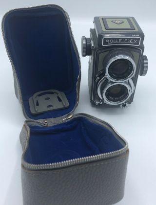 Vintage Rolleiflex Grey Baby 4x4 DBGM DBP Xenar 1:3 5/60 Heidosmat 1:2 8/60 2