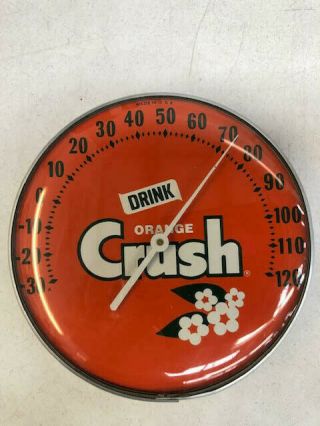 Orange Crush Vintage Thermometer N.  1156