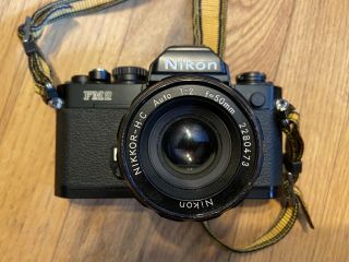 Vintage Nikon Fm2 Camera.