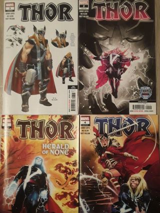 Thor 2 3 5 (2020) 3rd Printing 4 6 1st print Black Winter Marvel Comics 2