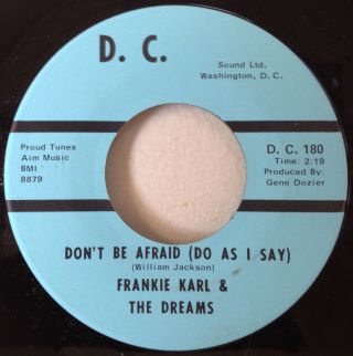 Frankie Karl & The Dreams 1968 Don 