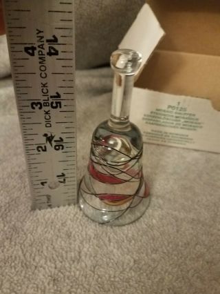 Retired Vintage Partylite Mosaic Glass Candle Snuffer For Candlesticks