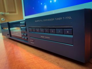 Sansui T - 770l (1980) Vintage Stereo Fm Tuner