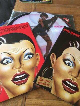 Rocky Horror Picture Disc And Souvenir Brochures