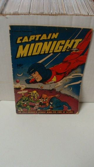 Captain Midnight 66 1948 Fawcett Comics