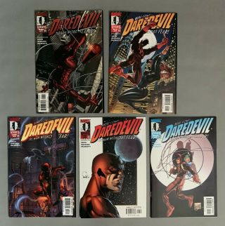 Marvel Knights Daredevil 1,  2,  3,  4,  5,  6,  7,  8,  9&10 Smith & Quesada 1st Echo