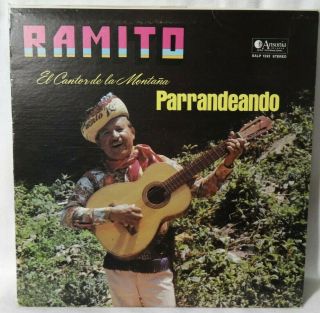 Ramito (el Cantor De La Montaña) " Parrandeando " 1971 (ansonia/salp1592) Vg,  /ex