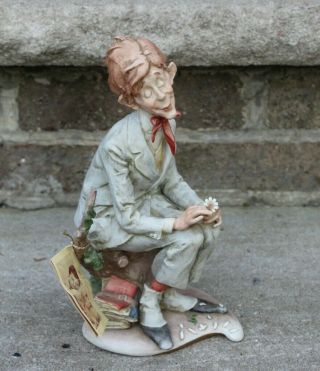 First Love By Giuseppe Cappe,  Porcelain,  Rare,  Numbered,  With Hang Tag