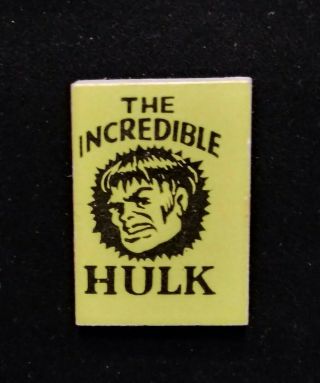 Marvel Mini Books 1966 Incredible Hulk Lime Green