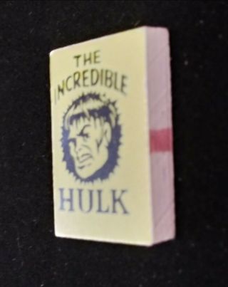 Marvel Mini Books 1966 Incredible Hulk lime green 3