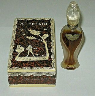 Vintage Guerlain Mitsouko Rosebud Perfume Bottle & Boxes 1/2 Oz 3/4 Full