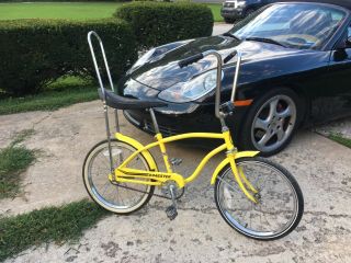 Vintage Huffy Dragster Stingray Bicycle Muscle Bike Chopper Banana Seat