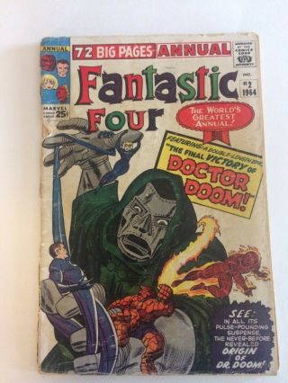 Fantastic Four Annual 2 (1964,  Marvel)