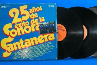 La Sonora Santanera " 25 Años De Exito " 3 Lp Cbs Compilation 1982