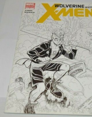Wolverine And The X - Men 1 Variant Edition Nick Bradshaw Sketch Marvel