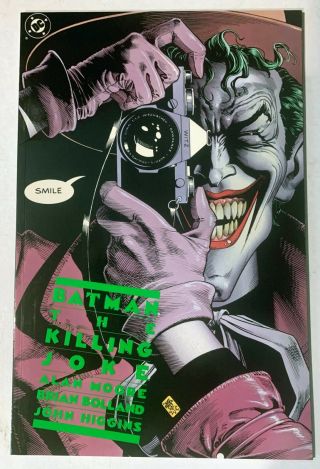 Batman The Killing Joke 1st Print Dc Comic Book One Shot 1 Alan Moore Vf,  To N