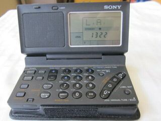 Vintage Sony Icf - Sw100s Portable World Band Receiver