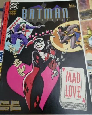 The Batman Adventures: Mad Love 1 1st Print Harley Quinn 8.  5