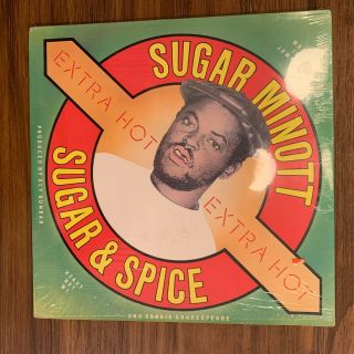 Sugar Minott Sugar & Spice Sly Robbie Reggae Lp Ras Vg,  In Shrink Dub