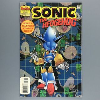 Sonic The Hedgehog 39 First Appearance Of Mecha Sonic Vf Nm