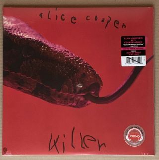 Alice Cooper Killer Limited Red/black Vinyl 2018 Like