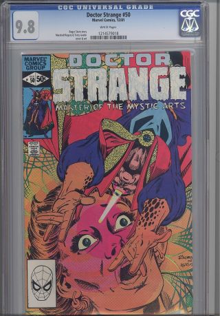 Doctor Strange 50 Cgc 9.  8 1981 Rogers And Austin Art : Price Drop