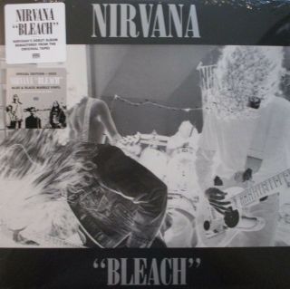 Nirvana - Bleach Lp Ltd Rm Blue & Black Swirl Vinyl