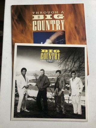 Big Country - Through A Big Country - Greatest Hits Lp,  Look Away 12” Record