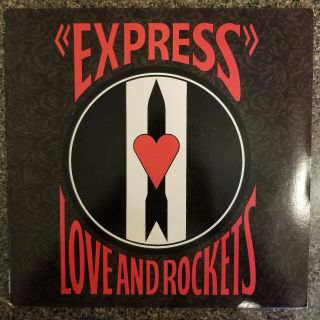 Love And Rockets - Express Vinyl Lp - 1986 - Ex - Big Time 6011 - 1 - B