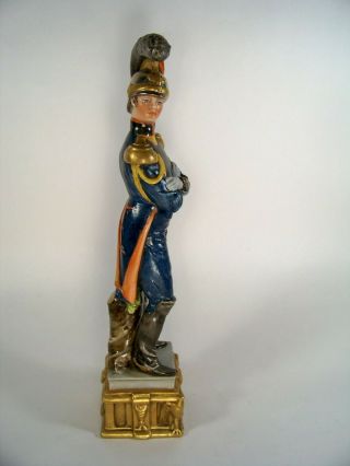 Merli Capodimonte Napoleonic Era French Dragoon Cavalry Figurine Made In Italy 3