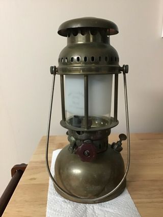 Optimus 1200 Vintage Brass Kerosene Lantern