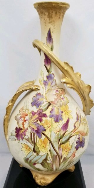 Antique Royal Bonn Porcelain Vase 12 "