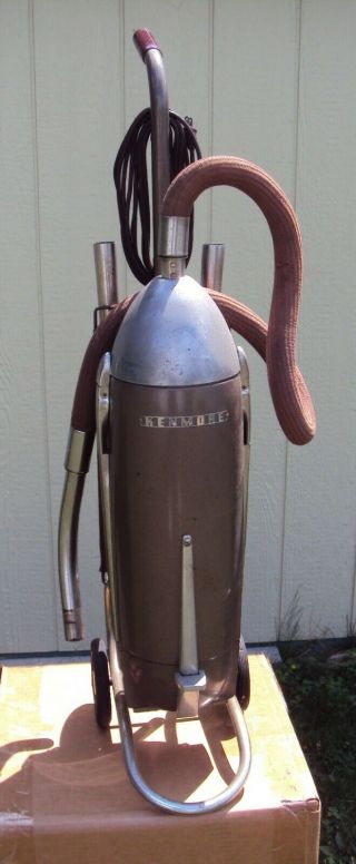 Vintage Kenmore Upright Canister Rocket Vacuum Cleaner 116.  732
