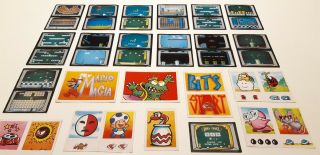 Stickers,  from Mario Bros Nintendo Brazil 1991 (61) Figures VERY RARE 2
