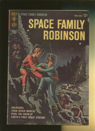 Space Family Robinson 1 Vg 4.  0 1 Book Based Off The Lost In Space Tv Series