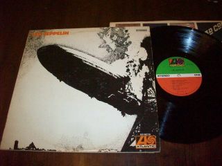 Led Zeppelin,  S/t 1st Lp,  1974 Atlantic Press.  Vg,  Cond.