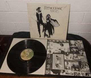 Fleetwood Mac ‎rumours Lp 1977 First Pressing Lyric Picture One Owner