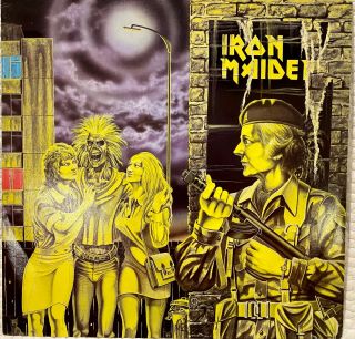 Iron Maiden - Women In Uniform,  Invasion,  Phantom Of The Opera (live) 12 " Rare