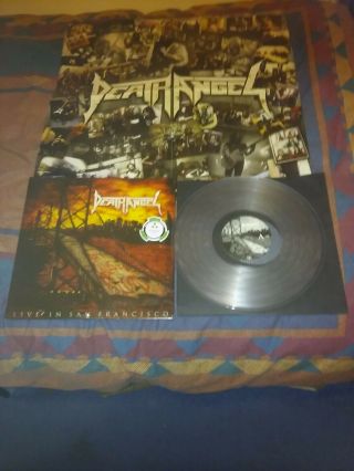 Death Angel Live In San Francisco Clear Vinyl