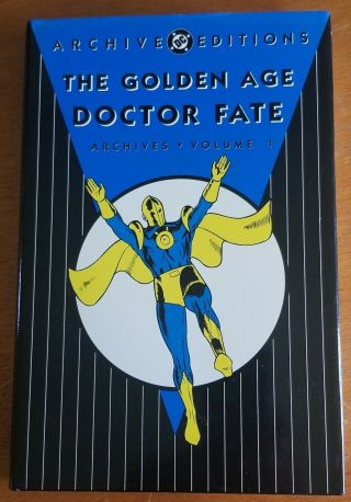 Dc Archives Editions Golden Age Doctor Fate Archives Volume 1 By Gardner Fox