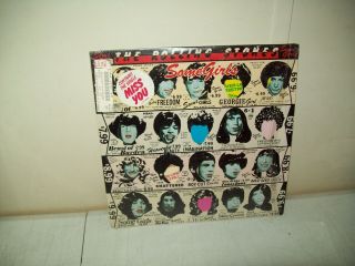 The Rolling Stones Some Girls Vinyl Record Lp 1978 Rolling Stones Coc 39108 Ex,