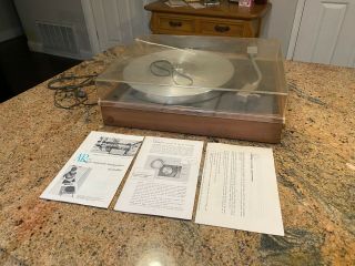 Vintage Acoustic Research Ar Model Xa Turntable W/ Dustcover -,