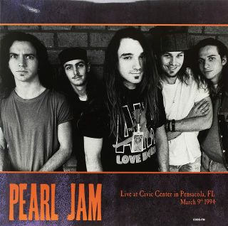 Pearl Jam : Live At Civic Center 1994 : Double 180g Yellow Vinyl Lp