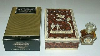 Vintage Guerlain Mitsouko Perfume Bottle & Boxes 1/4 Oz Full 1983 - 2/12 "