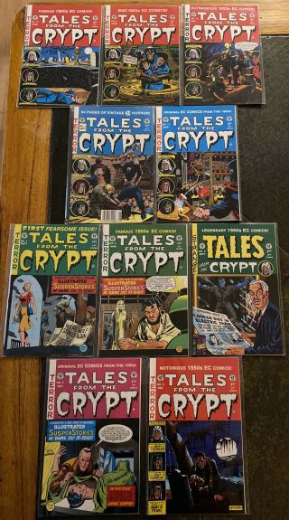 Ec Comics Tales From The Crypt Terror No.  1 2 3 5 6 8 10 11 12