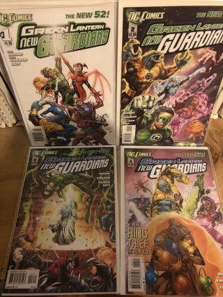 Green Lantern 52 Guardians 0 1 - 40,  Annual 2 All Vf/nm Dc Complete Set
