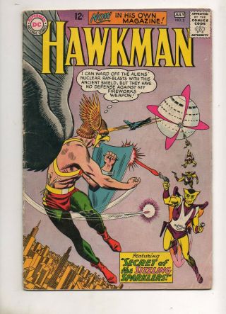 Hawkman 2 Vg,  4.  5 1964 1st Hawkman Series 2nd Issue Flash/legends Tv Show