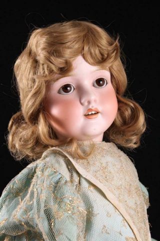 Antique Walkure Kley Hahn Kh 250 Doll Rare 28 " German Bisque Composition Body